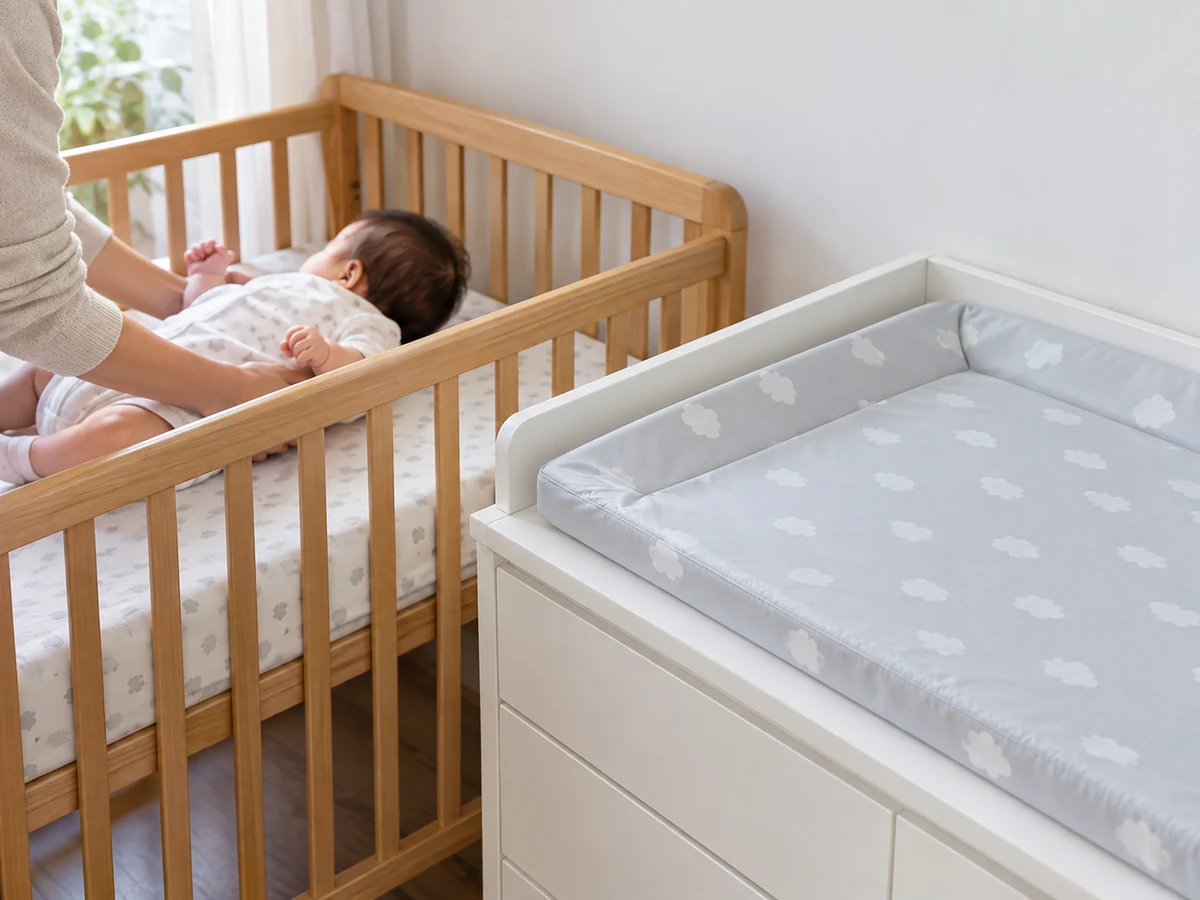 Paano Linisin ang Baby Changing Mat at Changing Area: Ilipat ang sanggol sa ligtas na lugar