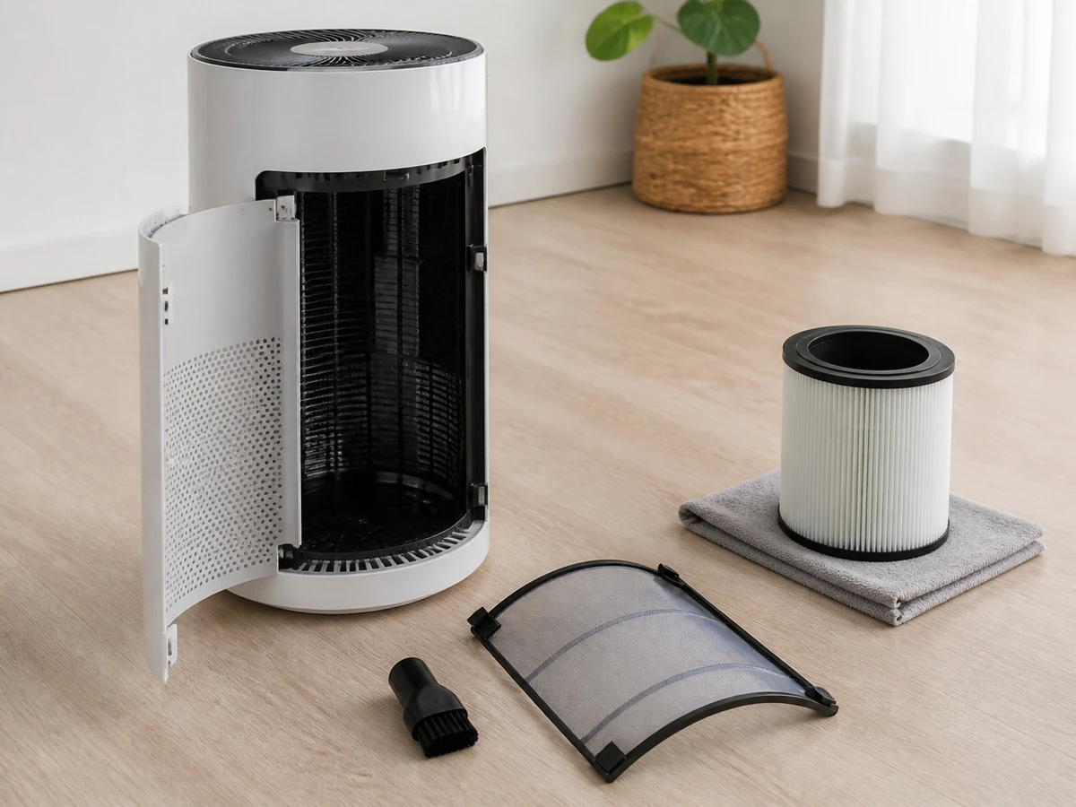 Vacuuming a main filter not approved for it — Use only the method expressly permitted for that filter.