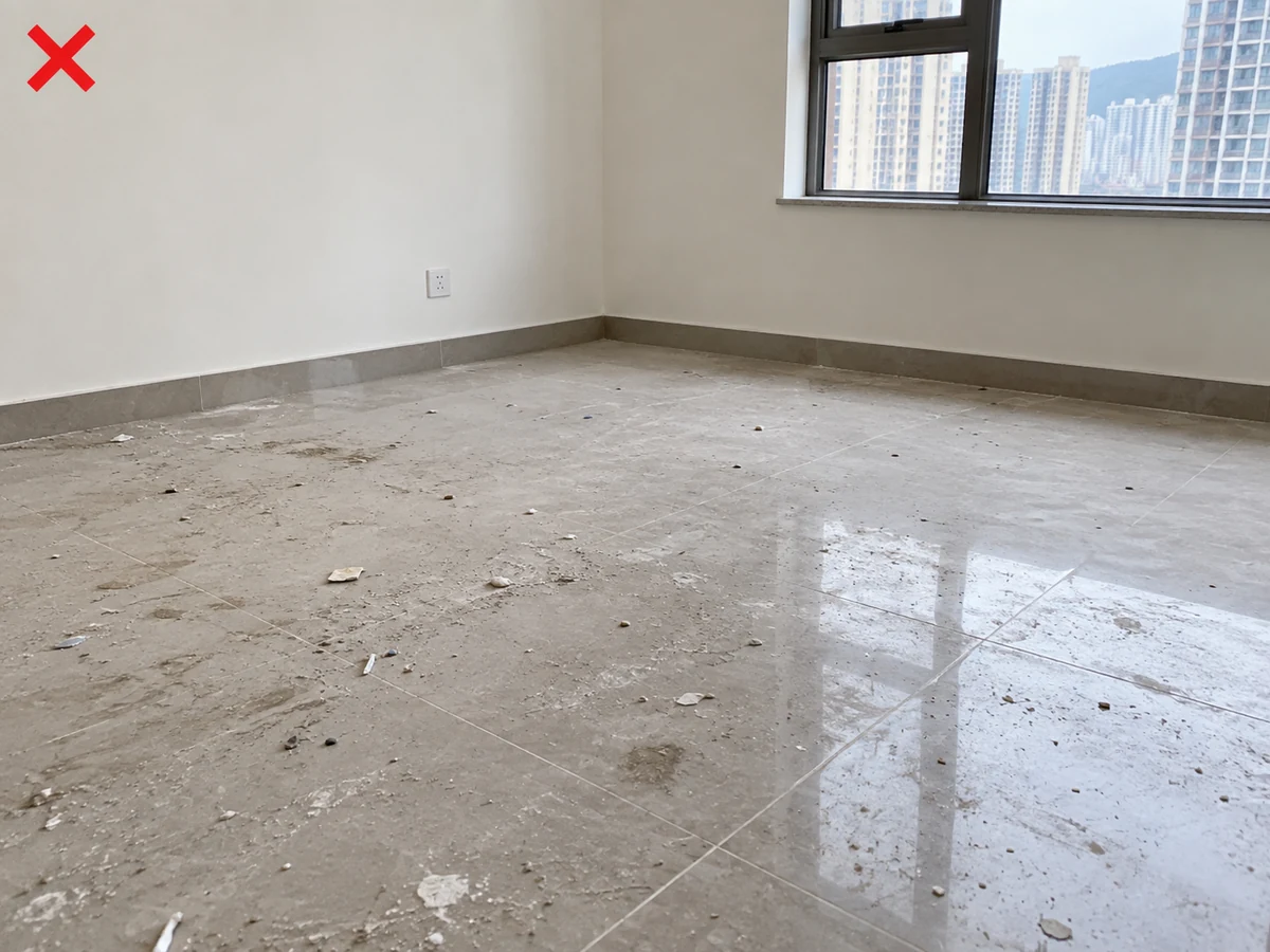 漏水或害蟲仍繼續清潔 — 先停止並報告，不把水、害蟲跡象或不安全電力遮住。