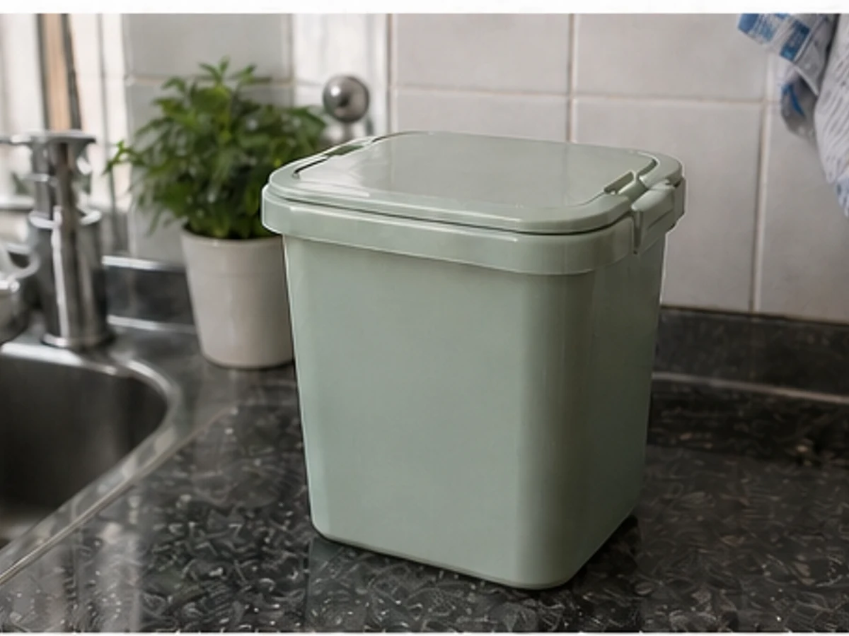 How to Clean and Dry a Household Recycling Bin — clean, dry and safely restored finished state