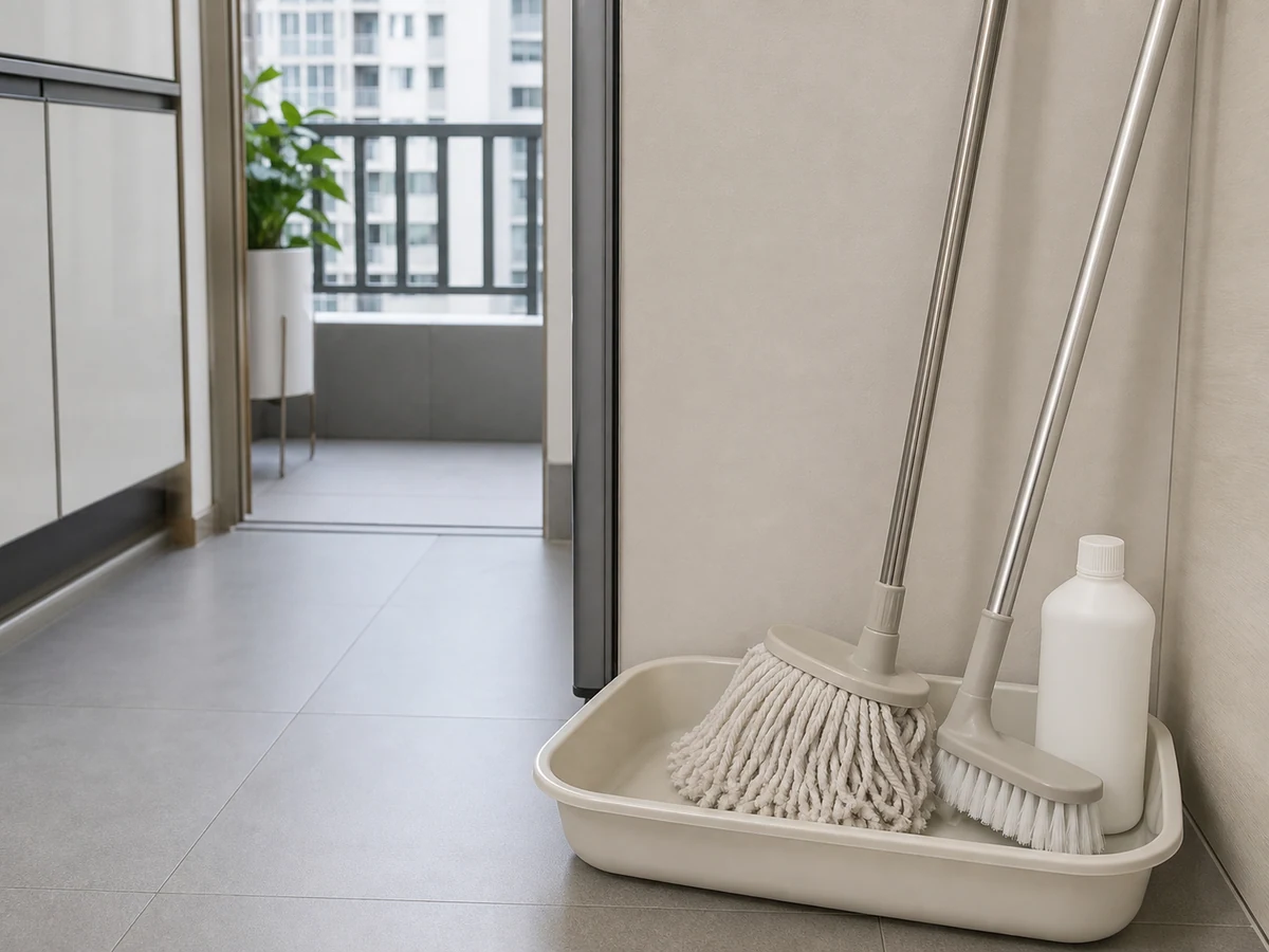 Paano Linisin at Patuyuin ang Mops, Brooms, at Brushes: Hugasan sa isang compatible product