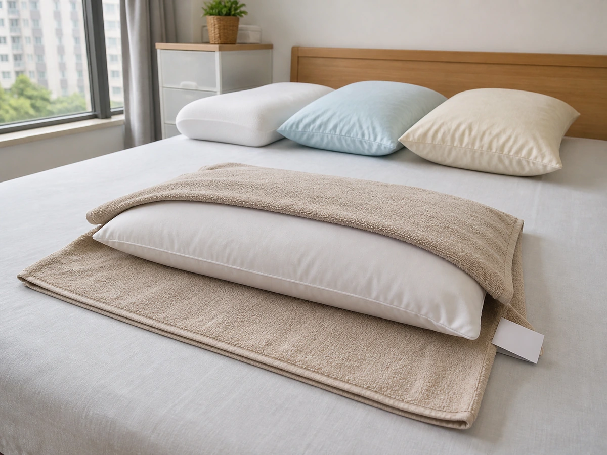 Cara Membersihkan dan Mengeringkan Bantal: Kurangi air sesuai petunjuk