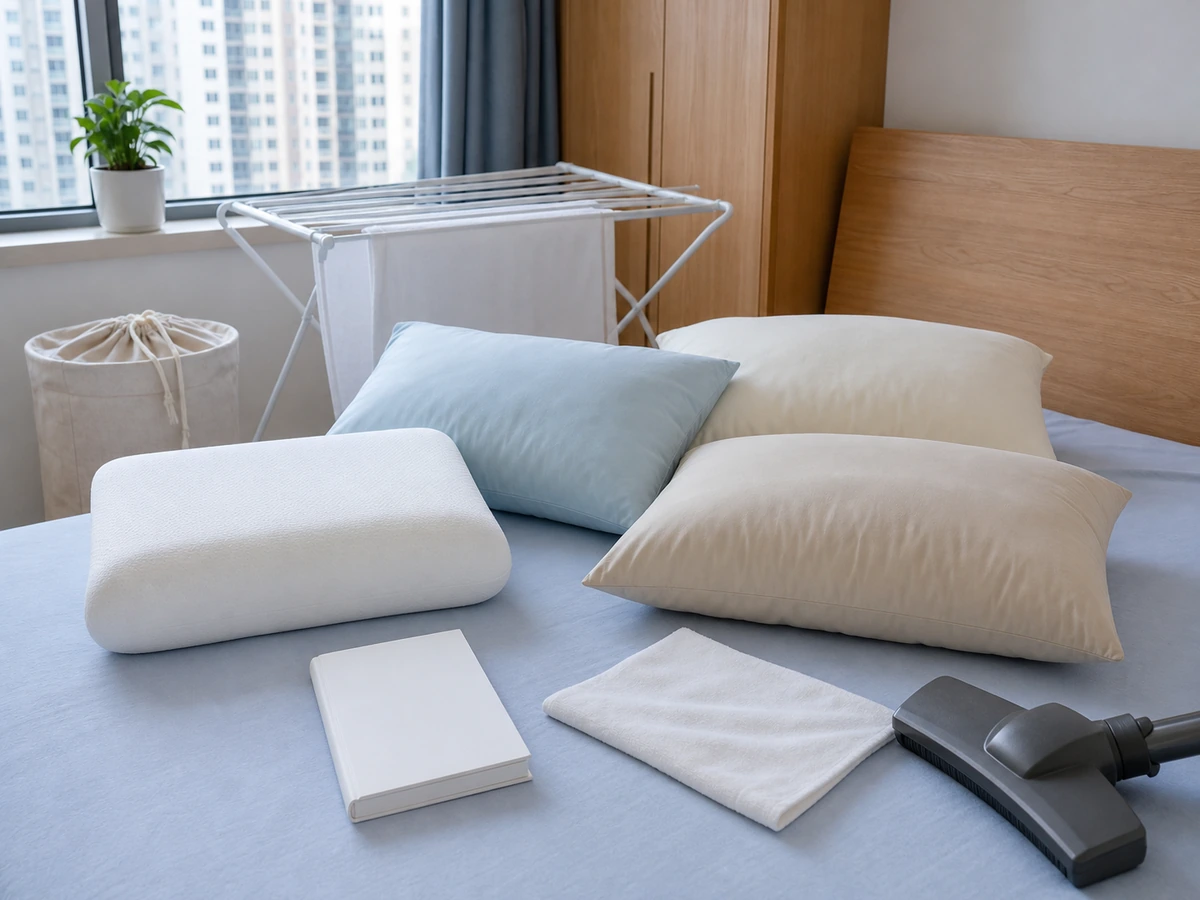 Cara Membersihkan dan Mengeringkan Bantal – peralatan yang aman