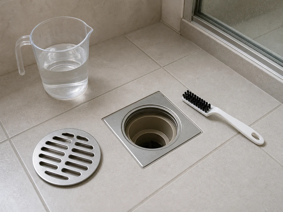 Cara Membersihkan Floor Drain Kamar Mandi dan Mengurangi Bau: Periksa masalah dan benda tajam