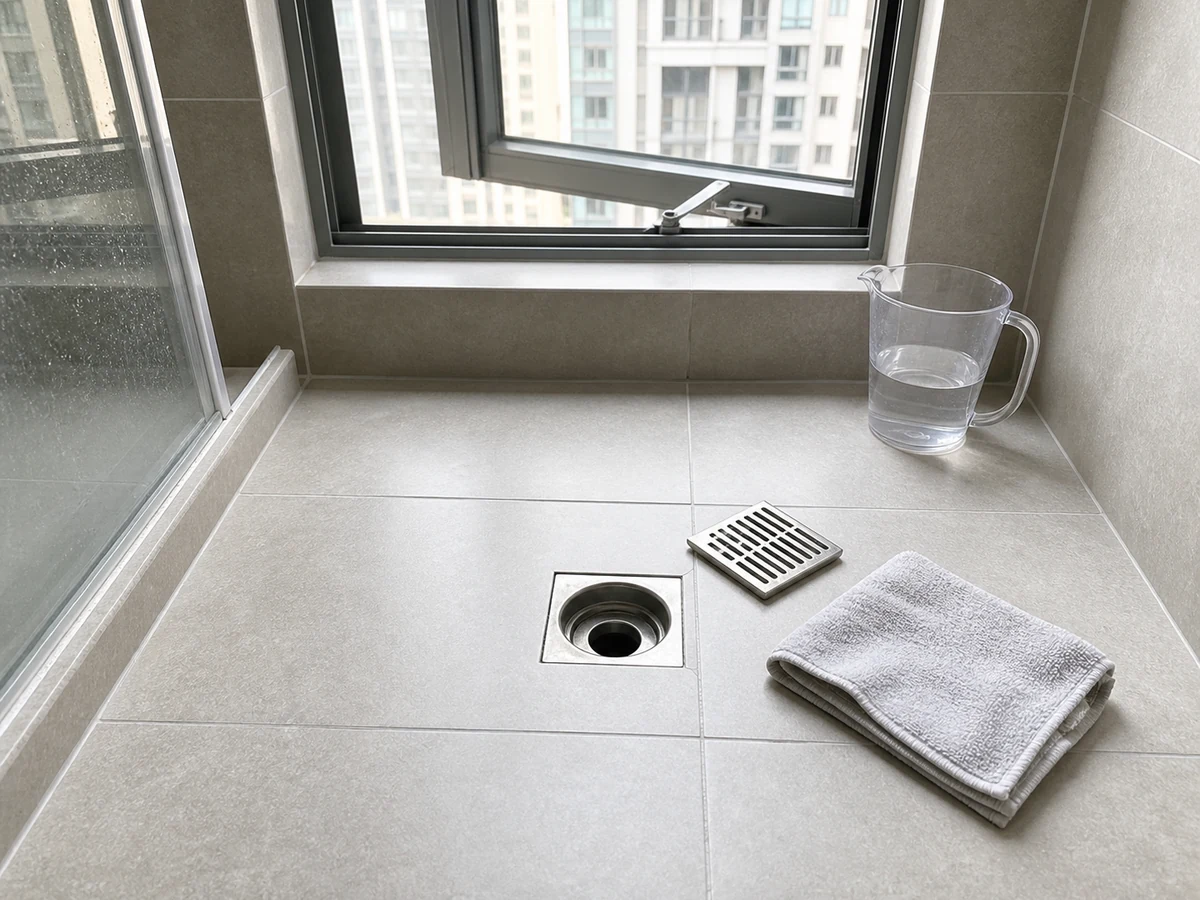 Cara Membersihkan Floor Drain Kamar Mandi dan Mengurangi Bau: Keringkan dan laporkan bau menetap