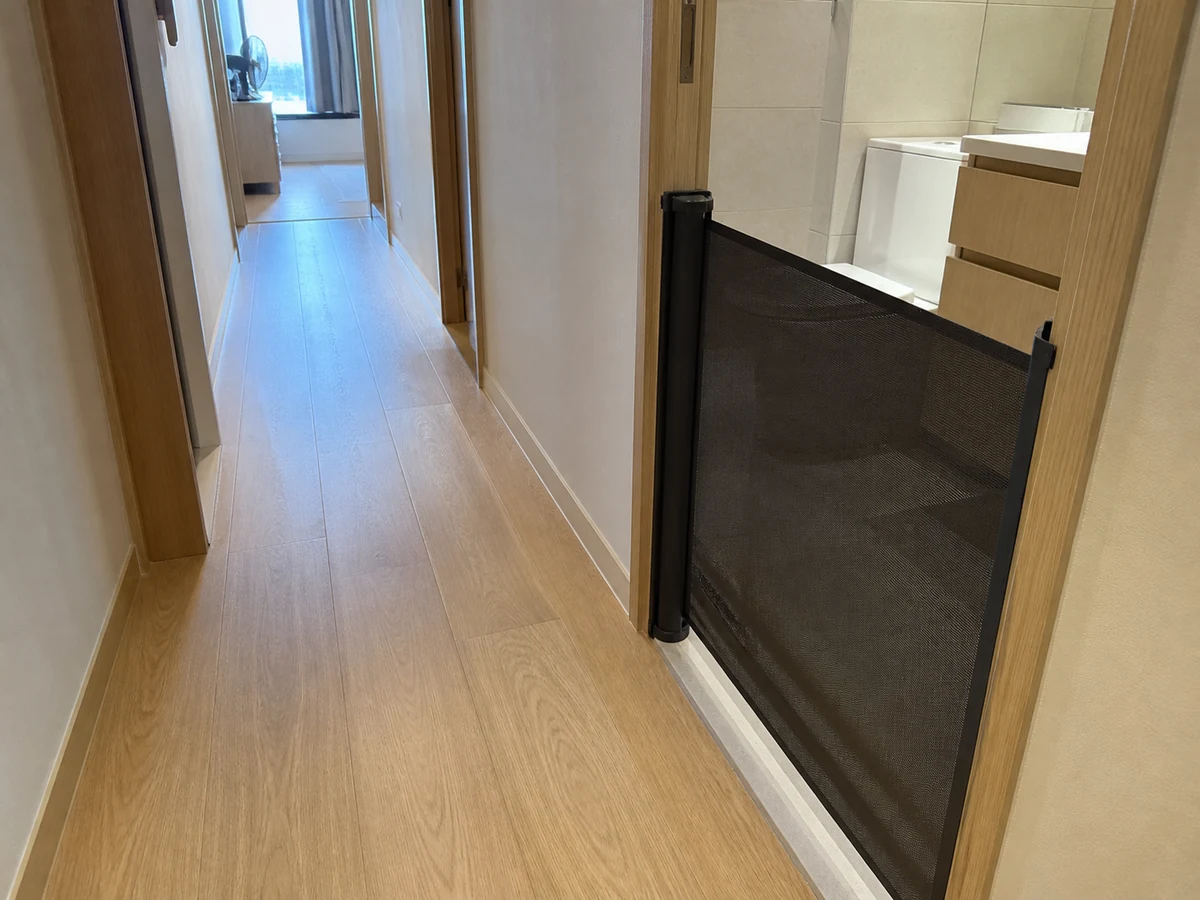 Allowing traffic through during cleaning — Maintain an alternative route and barrier until the floor is fully dry.