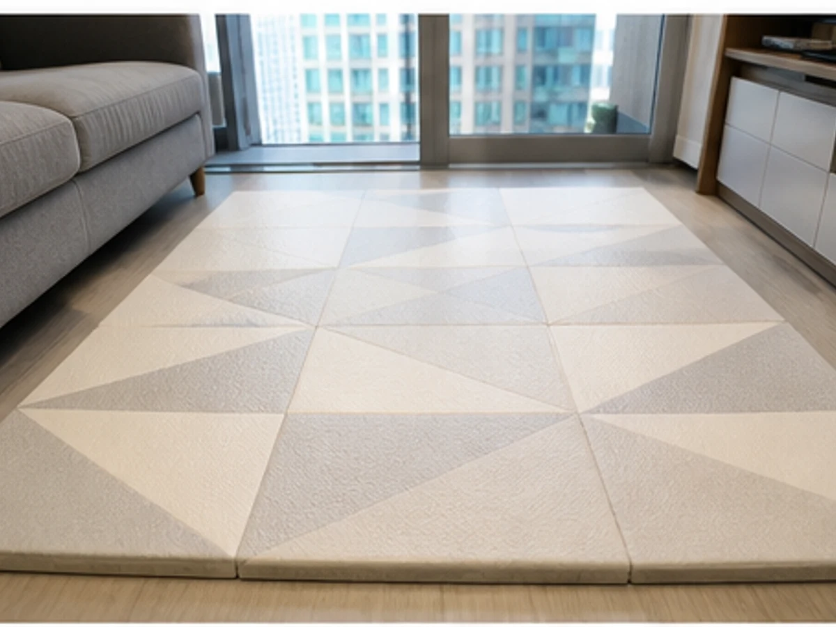 How to Clean a Child Play Mat — clean, dry and safely restored finished state