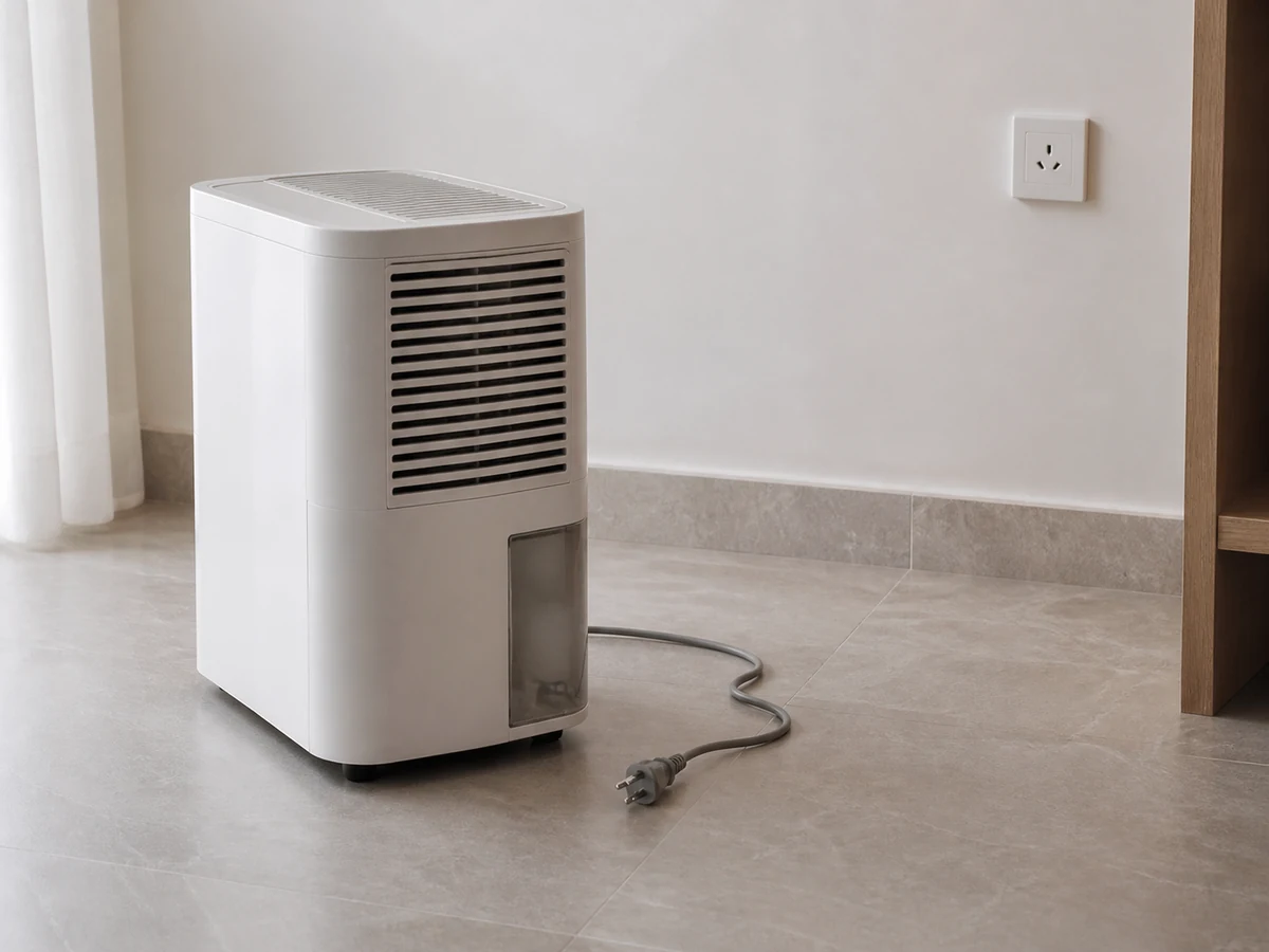 How to Clean a Dehumidifier Dust Filter: Switch off and unplug