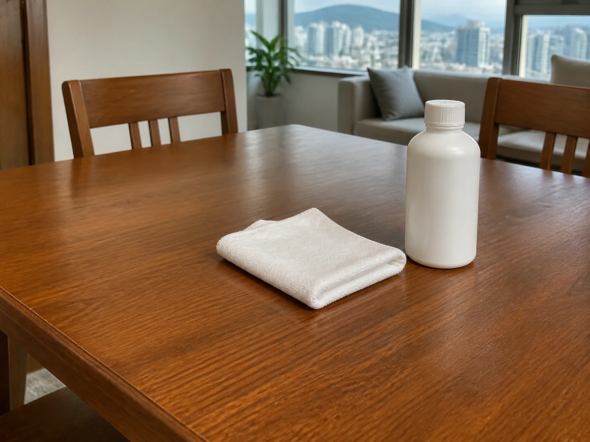 How to Clean Different Dining Tables: Match the method