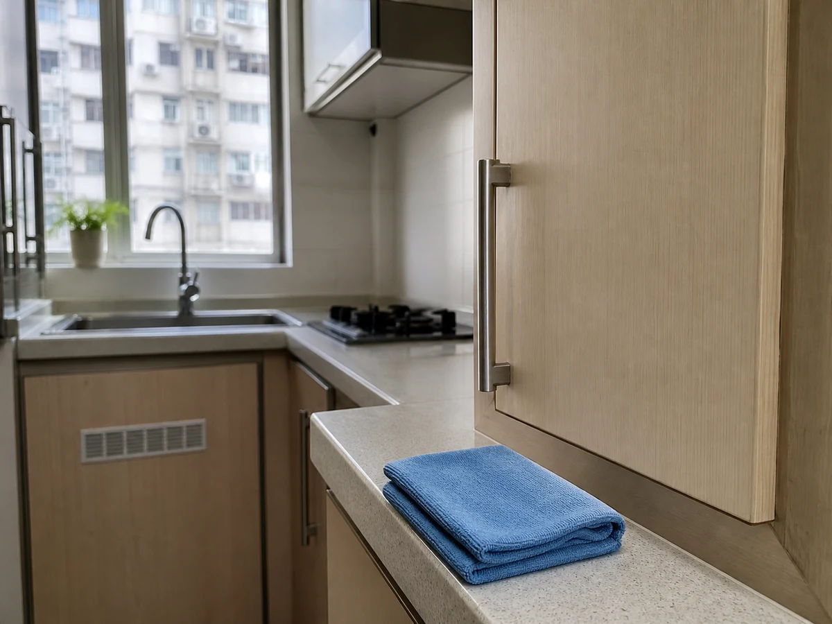 Leaving edges and handles wet — Rinse and dry immediately, especially seams and lower edges.