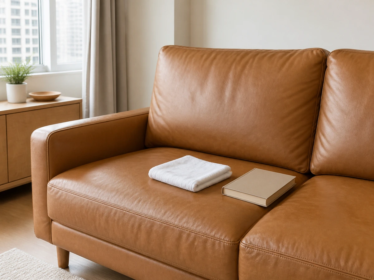 leather sofa safe cleaning setup