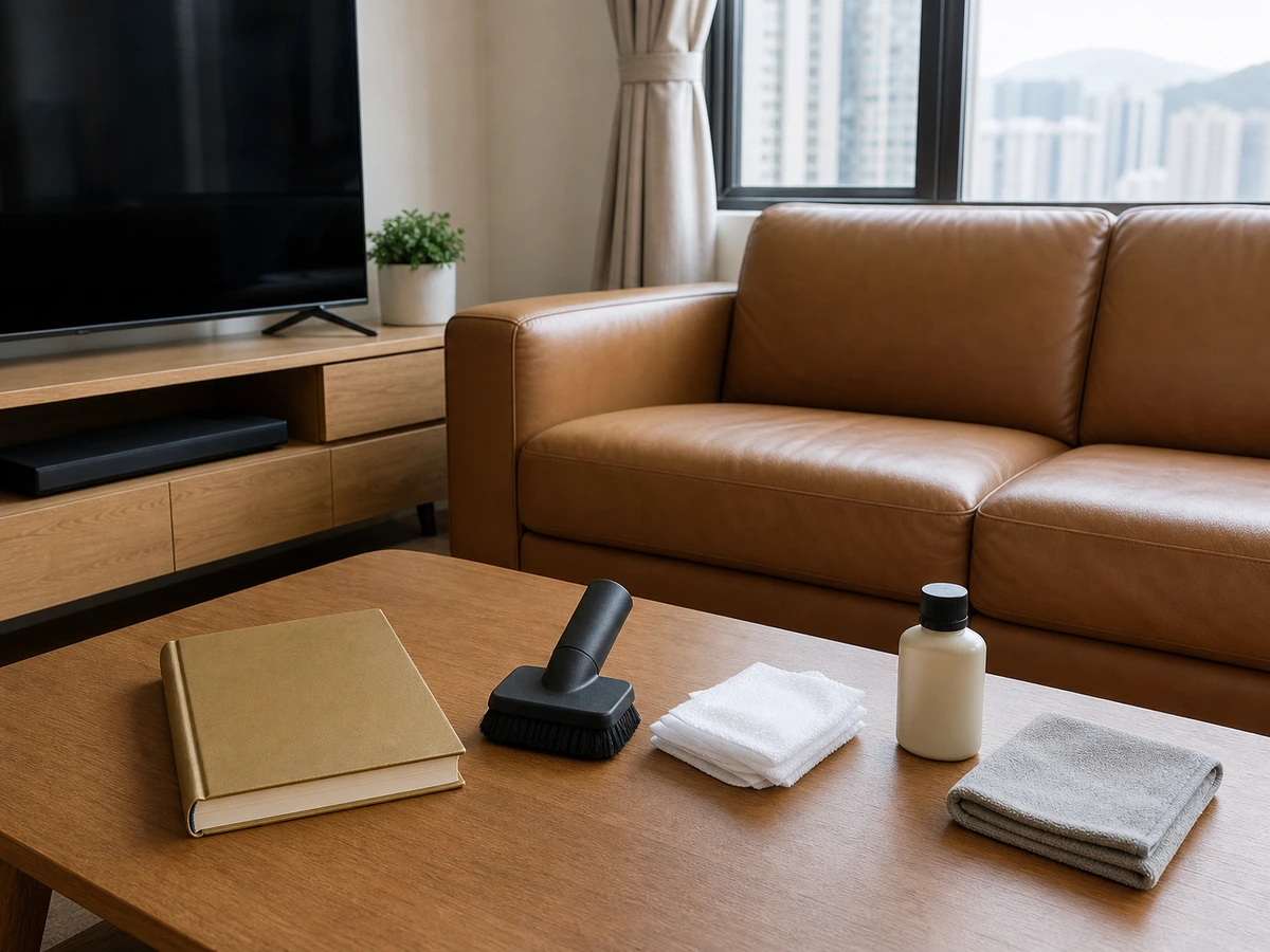 leather sofa compatible soft cleaning tools