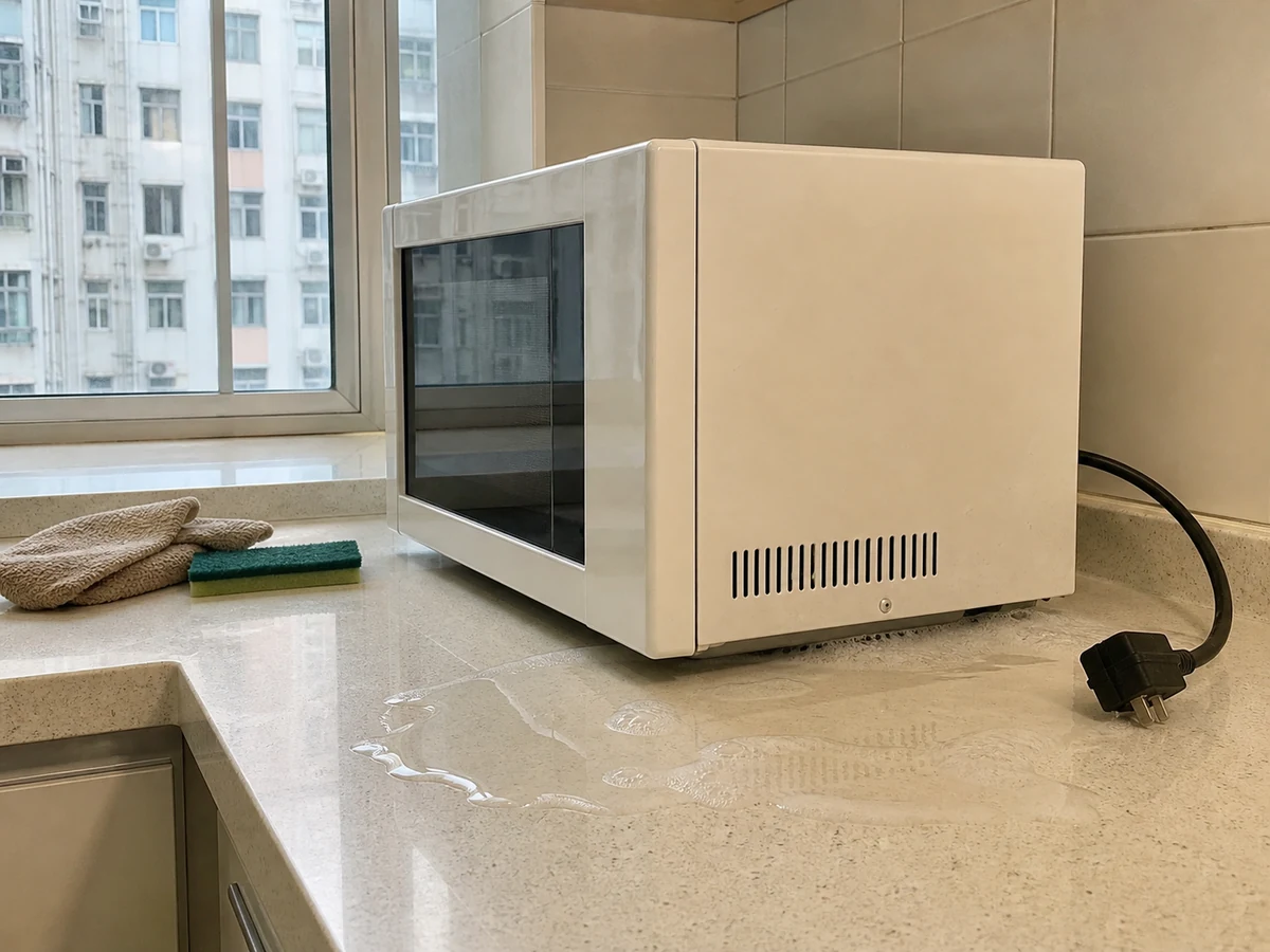 Spraying cleaner directly and heavily inside — Put a small amount on the cloth so liquid cannot run into openings.