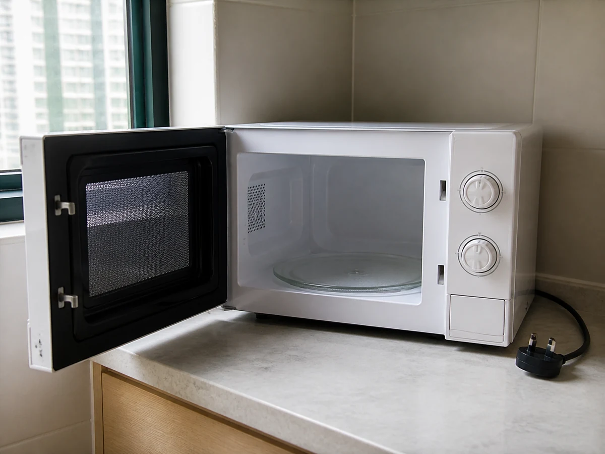 How to Clean the Inside of a Microwave: Rinse, dry, and inspect