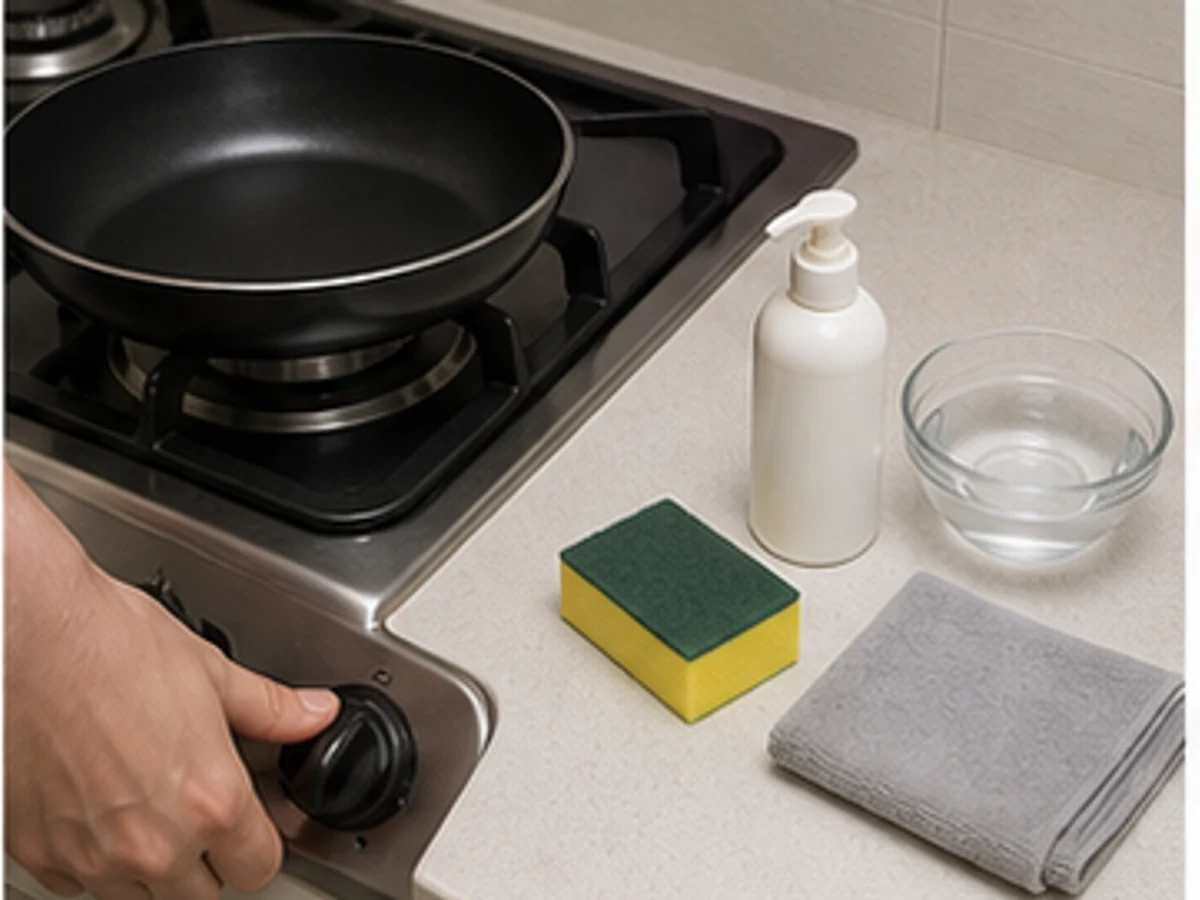 Paano Linisin ang Non-stick Cookware nang Hindi Sinisira ang Coating: Palamigin at suriin