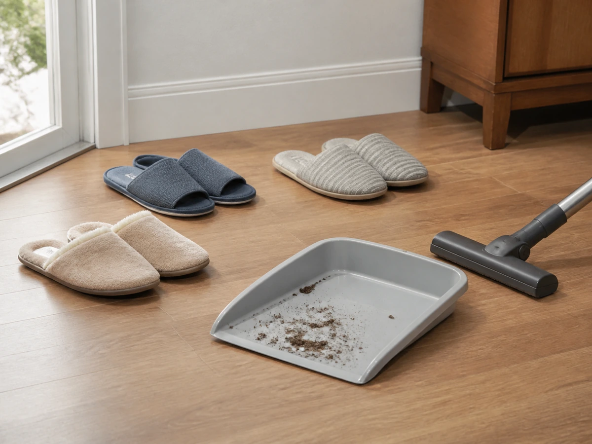 Paano Linisin ang Slippers at House Shoes: Alisin ang loose dirt