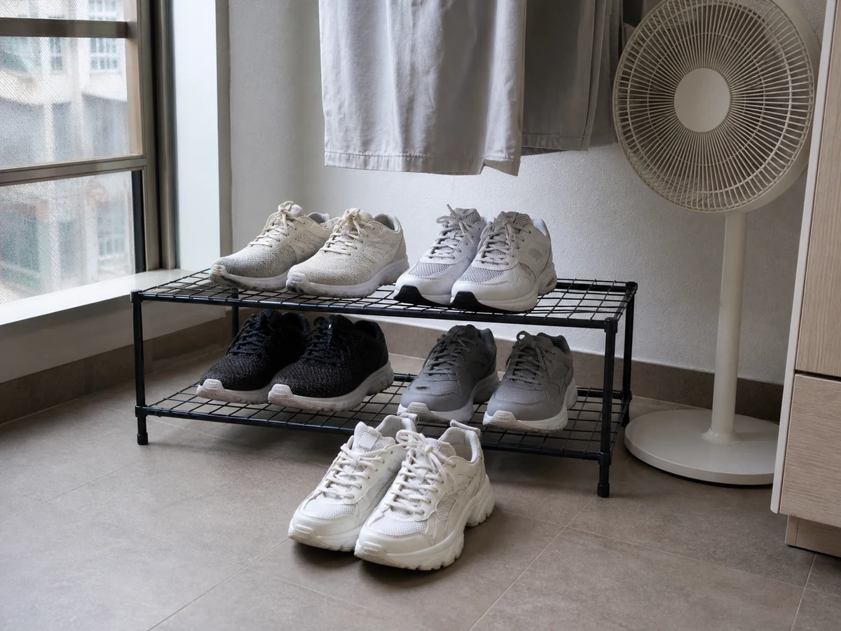 High heat para bumilis ang drying — I-reshape at i-air-dry sa lilim na may bentilasyon.