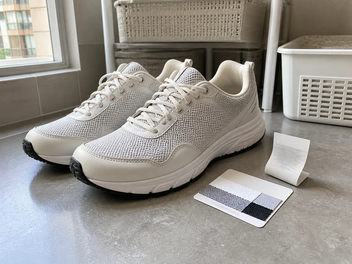 Linisin ang Sneakers at Sports Shoes: Suriin ang material at maker guide