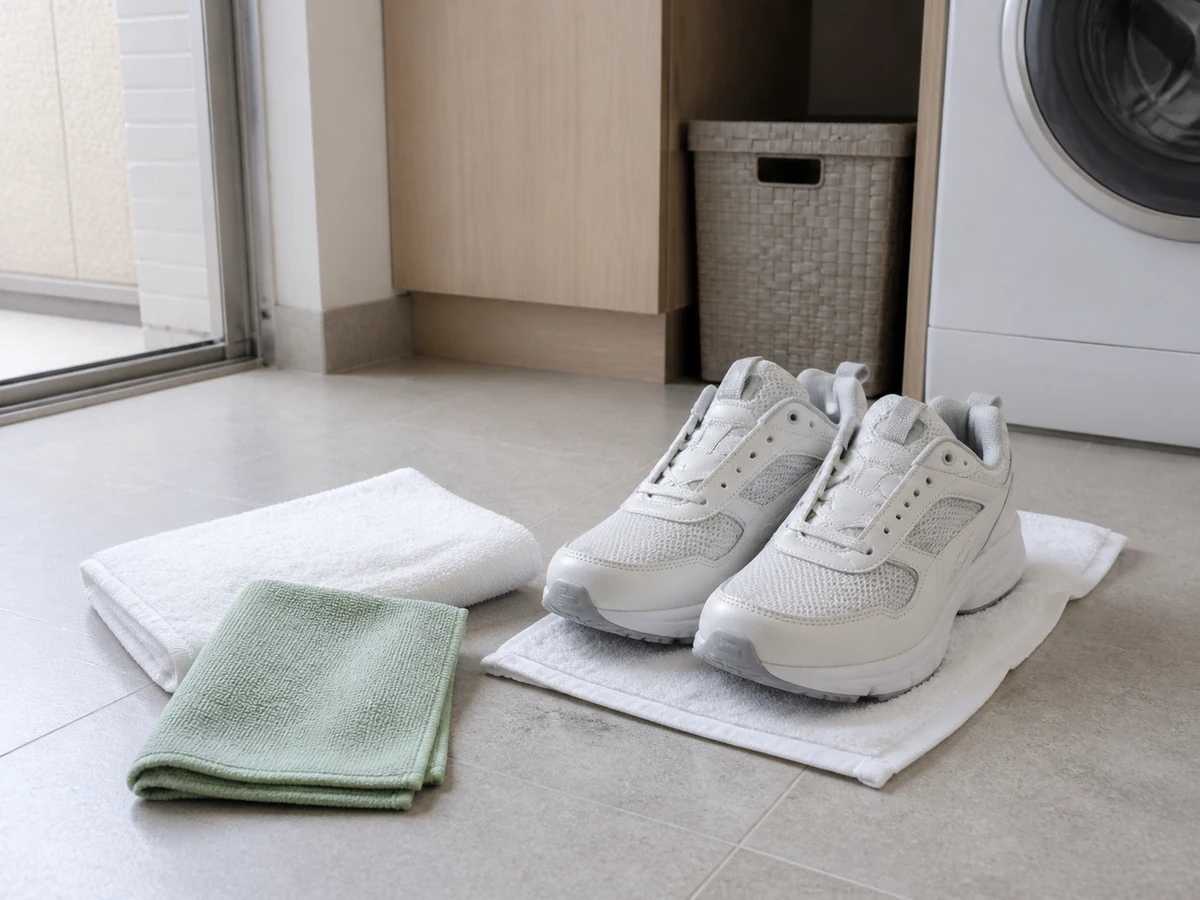 Linisin ang Sneakers at Sports Shoes: Alisin ang residue at moisture
