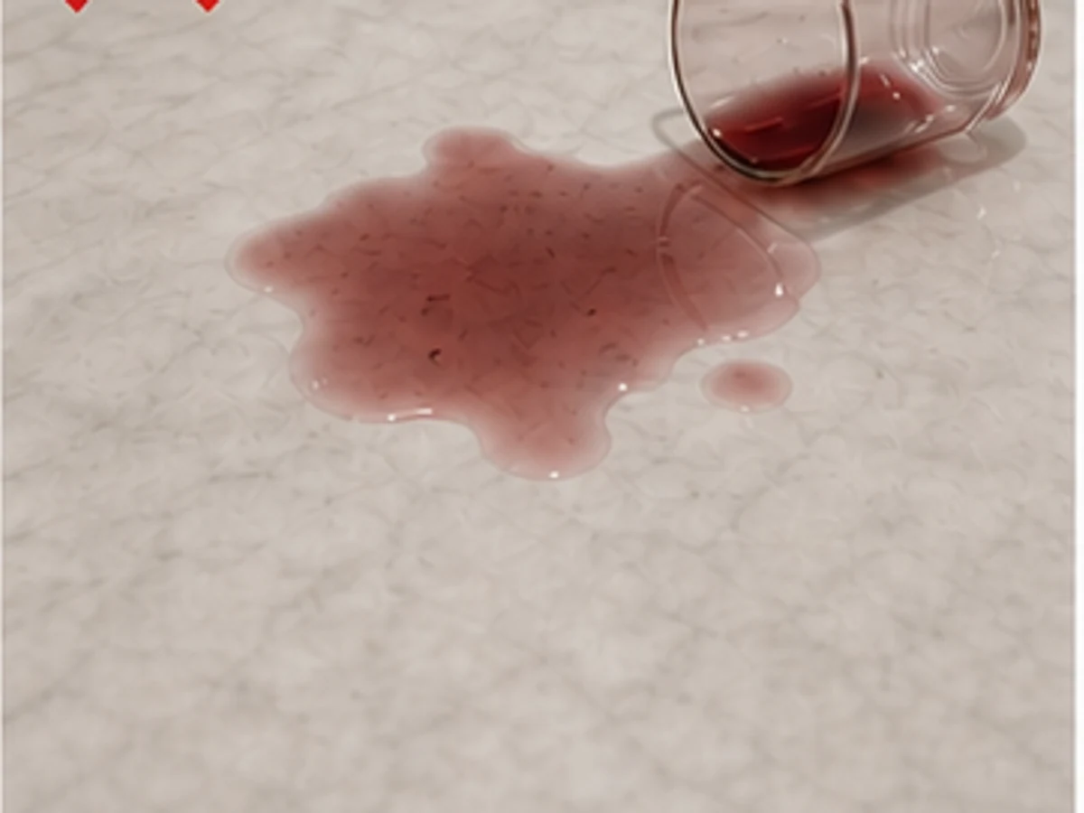留下水或飲品濺漏 — 立即吸乾並按物料指示處理。