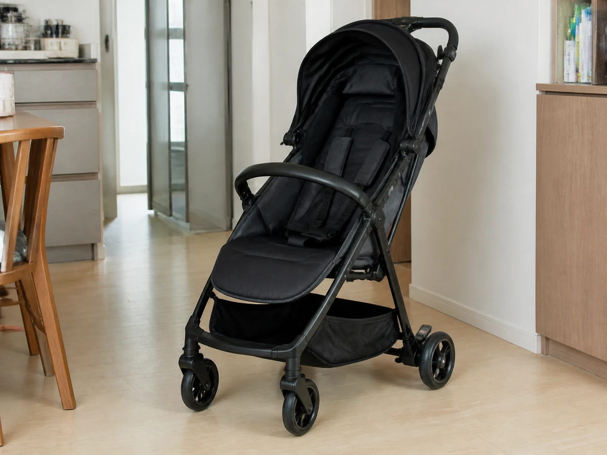 How to Clean a Stroller by the Manufacturer’s Instructions: Empty and stabilize the stroller
