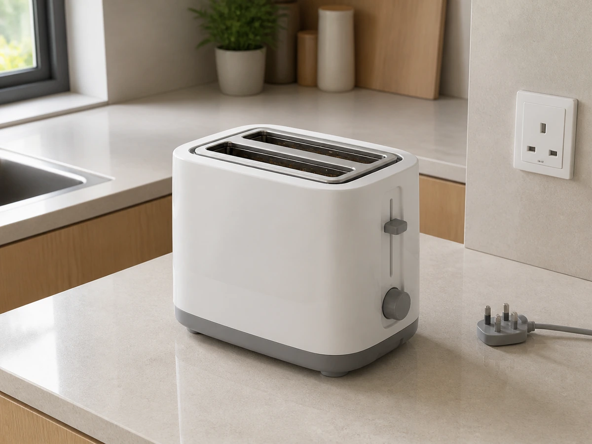 How to Clean a Toaster Correctly: Wipe the exterior
