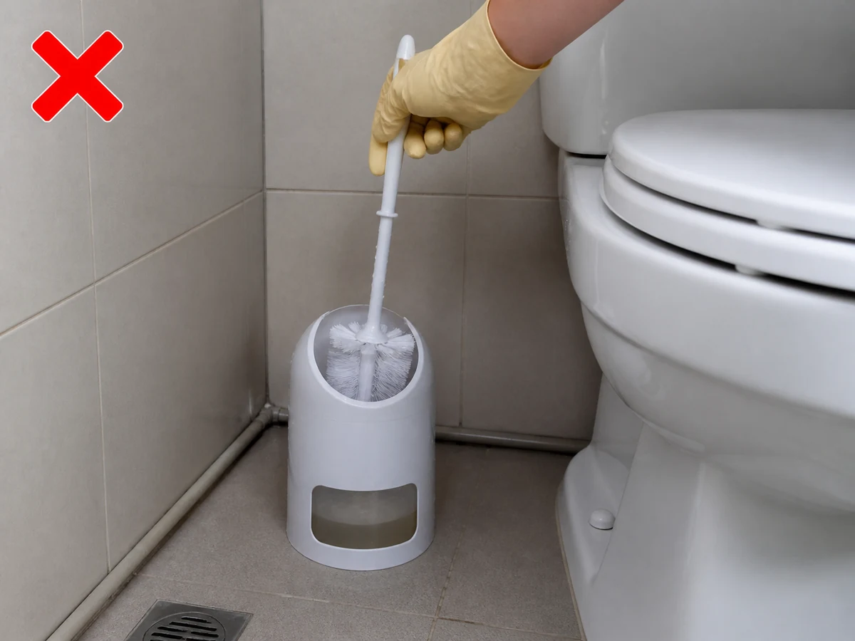 Ibinabalik ang holder na may tubig — I-empty, linisin, at patuyuin.