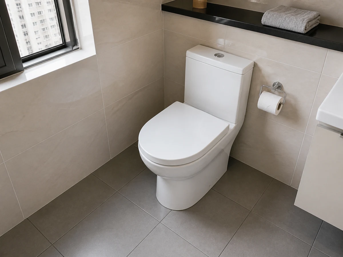 Cara Membersihkan Toilet dengan Benar: Bilas sesuai label dan keringkan luar