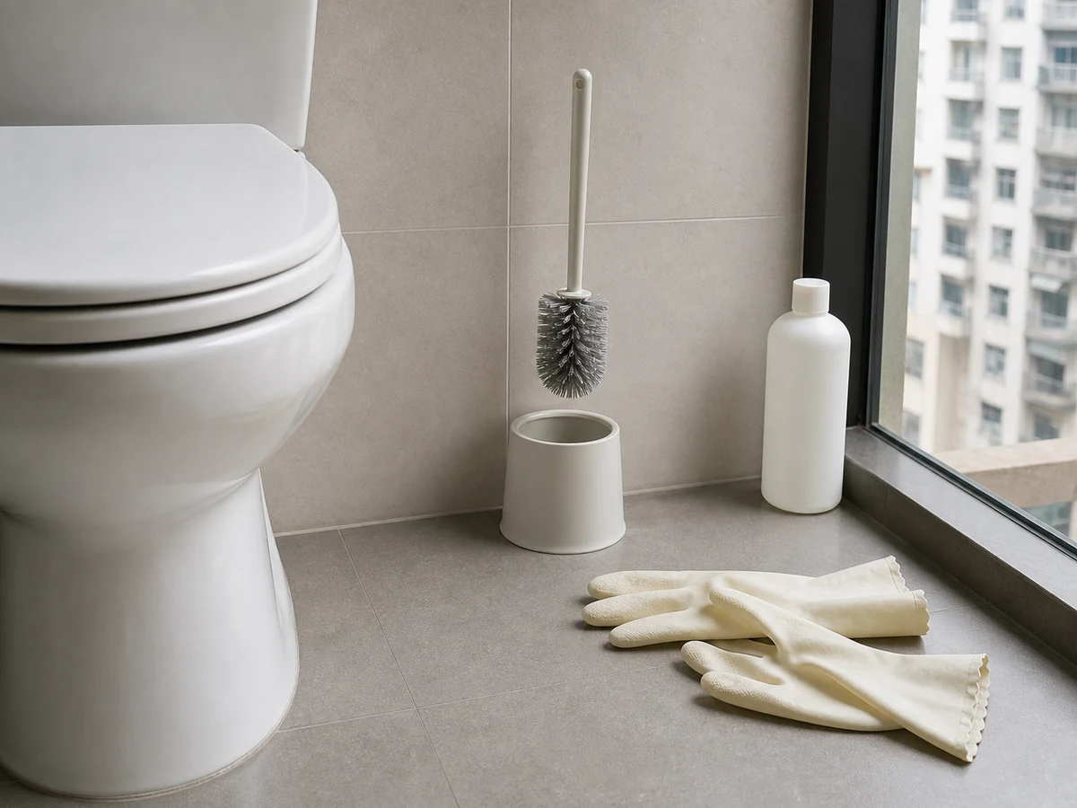 Cara Membersihkan Toilet dengan Benar: Bersihkan alat, buang sampah, dan cuci tangan