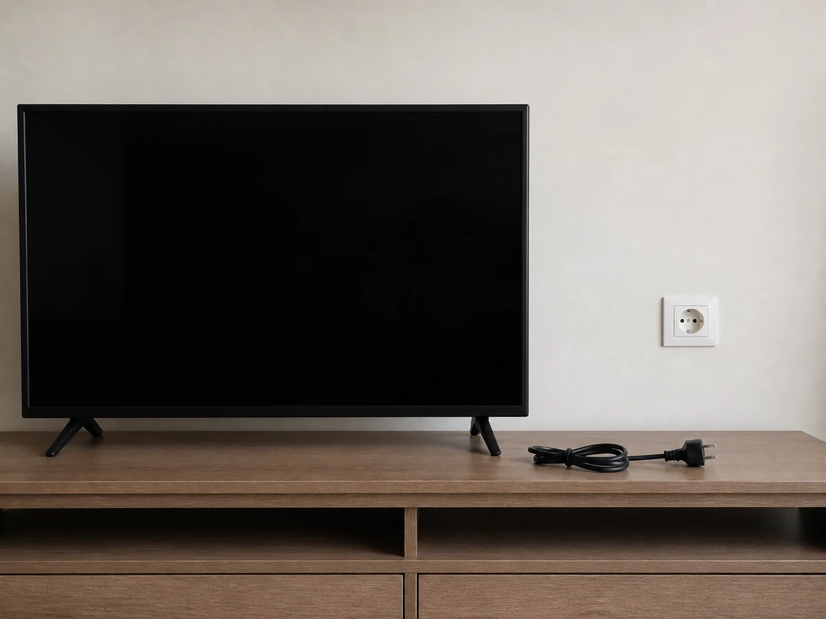 How to Clean a Television Screen Safely: Reconnect only when fully dry