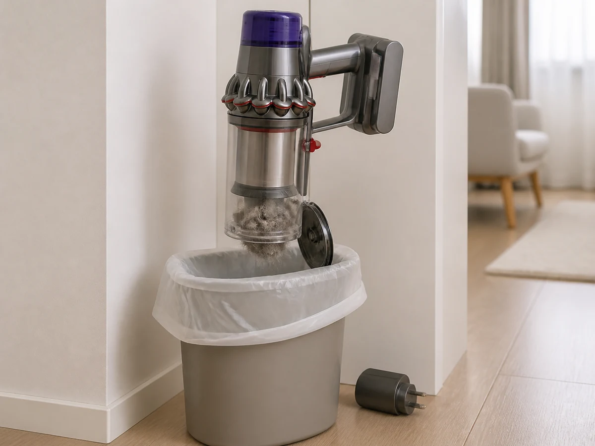 How to Clean a Vacuum Bin and Filter in a safe home setup with the appliance powered off and unplugged