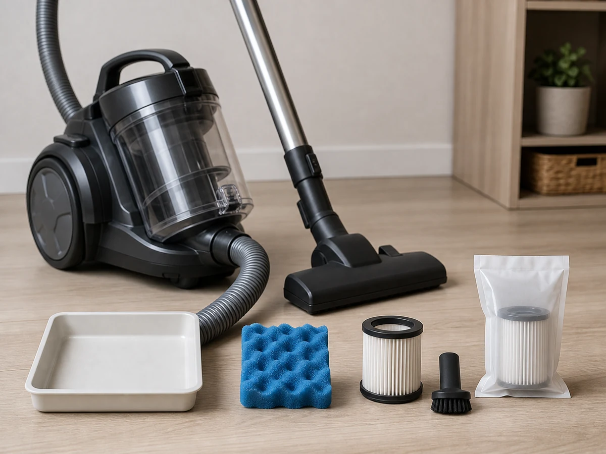 How to Clean a Vacuum Bin and Filter: Use the specified method