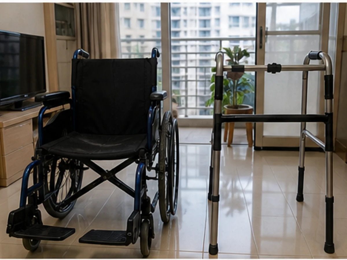 How to Clean Walker, Wheelchair and Walking-Aid Surfaces — clean, dry and safely restored finished state
