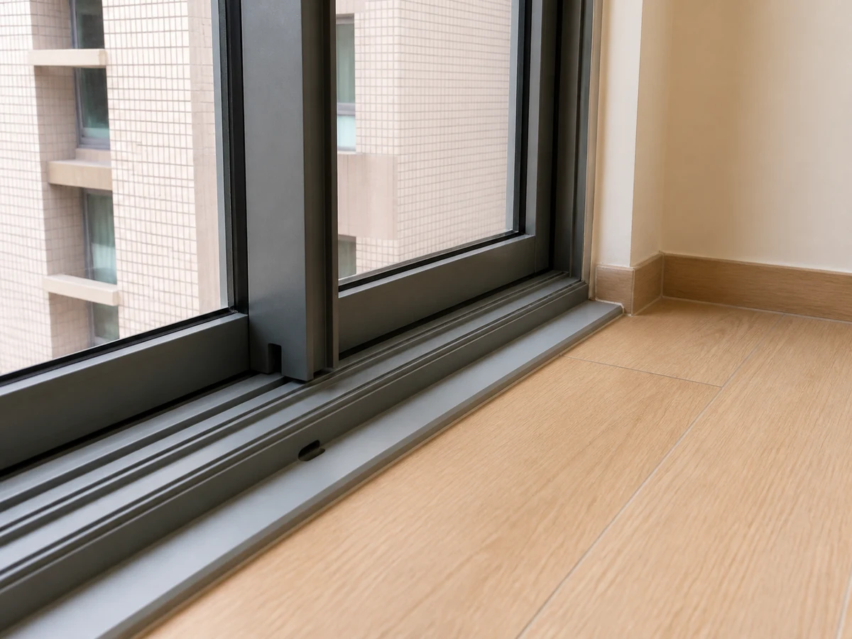 Safe completed indoor Hong Kong household scene for how to clean window frames and tracks