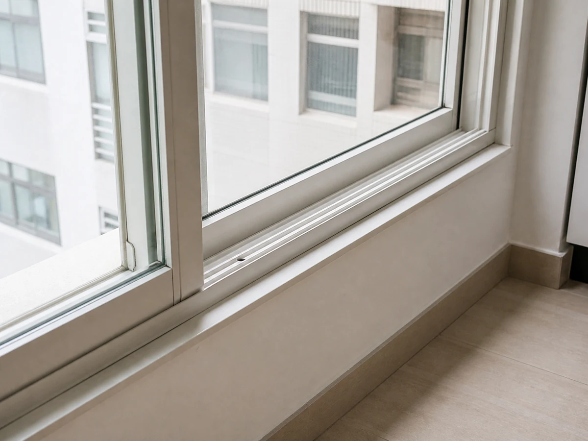 How to Clean Window Frames and Tracks: Dry fully and inspect
