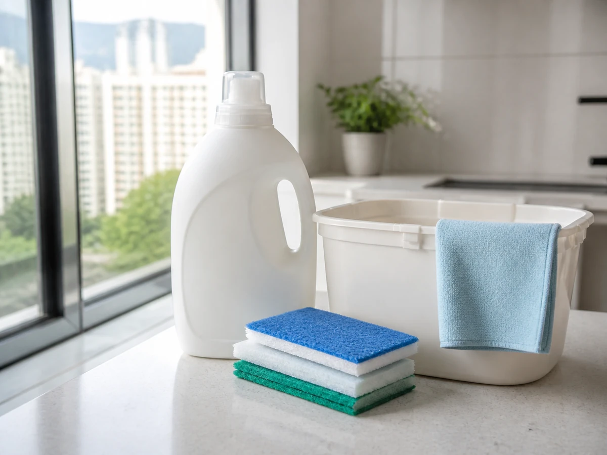 Assuming pad colour defines its use. — Read that product label; colours are not universal across brands.