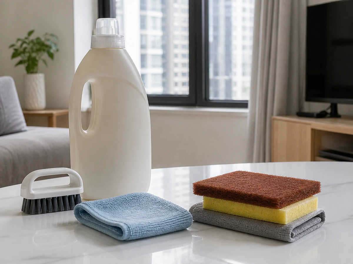 Common Cleaning Tools and What They Are For: Read the label and material