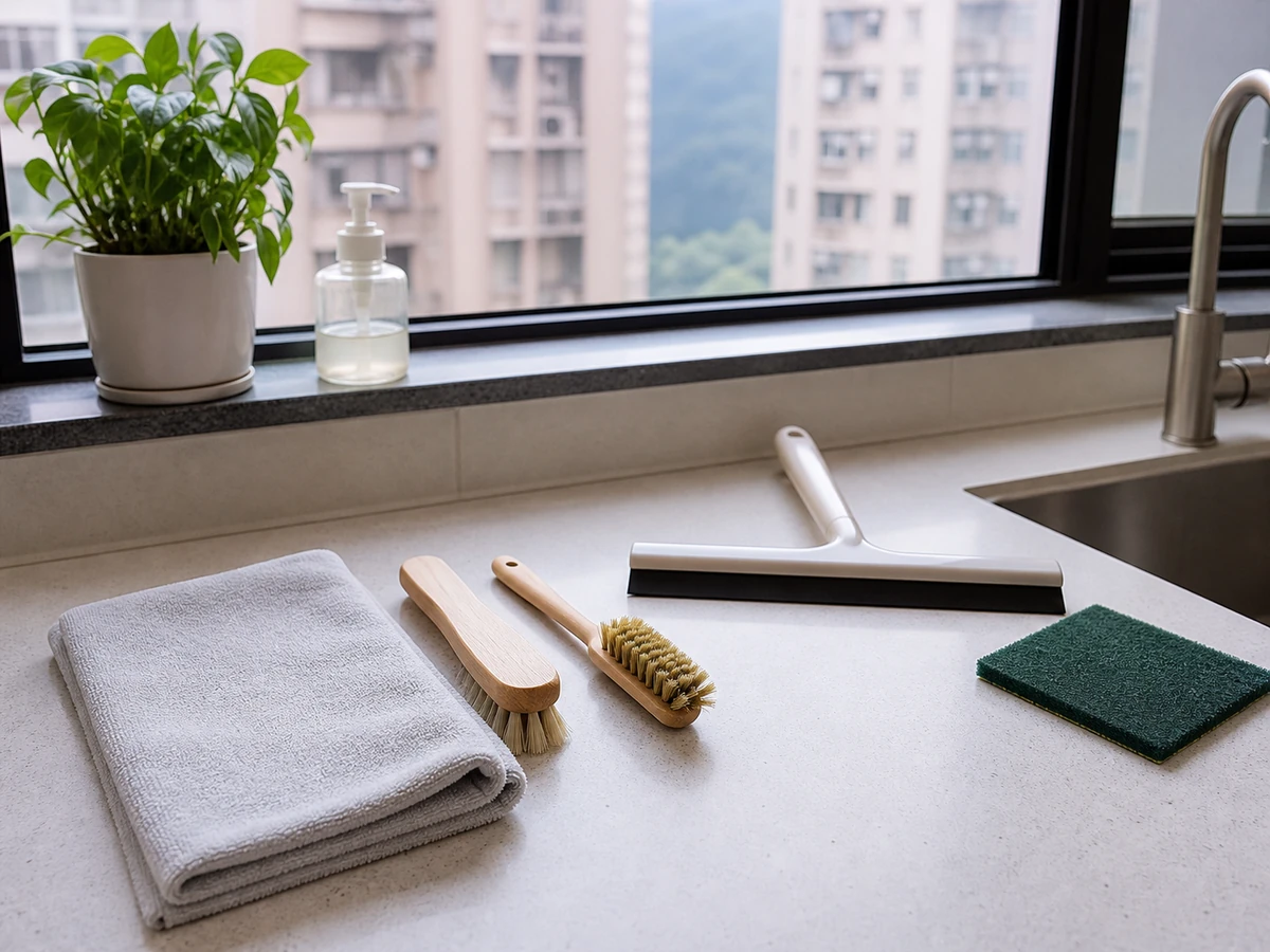 Common Cleaning Tools and What They Are For: Match tool to surface