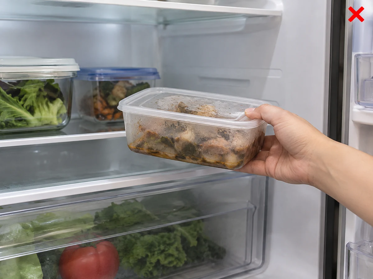 Refrigerating questionable food — Do not use refrigeration to rescue food left out too long.