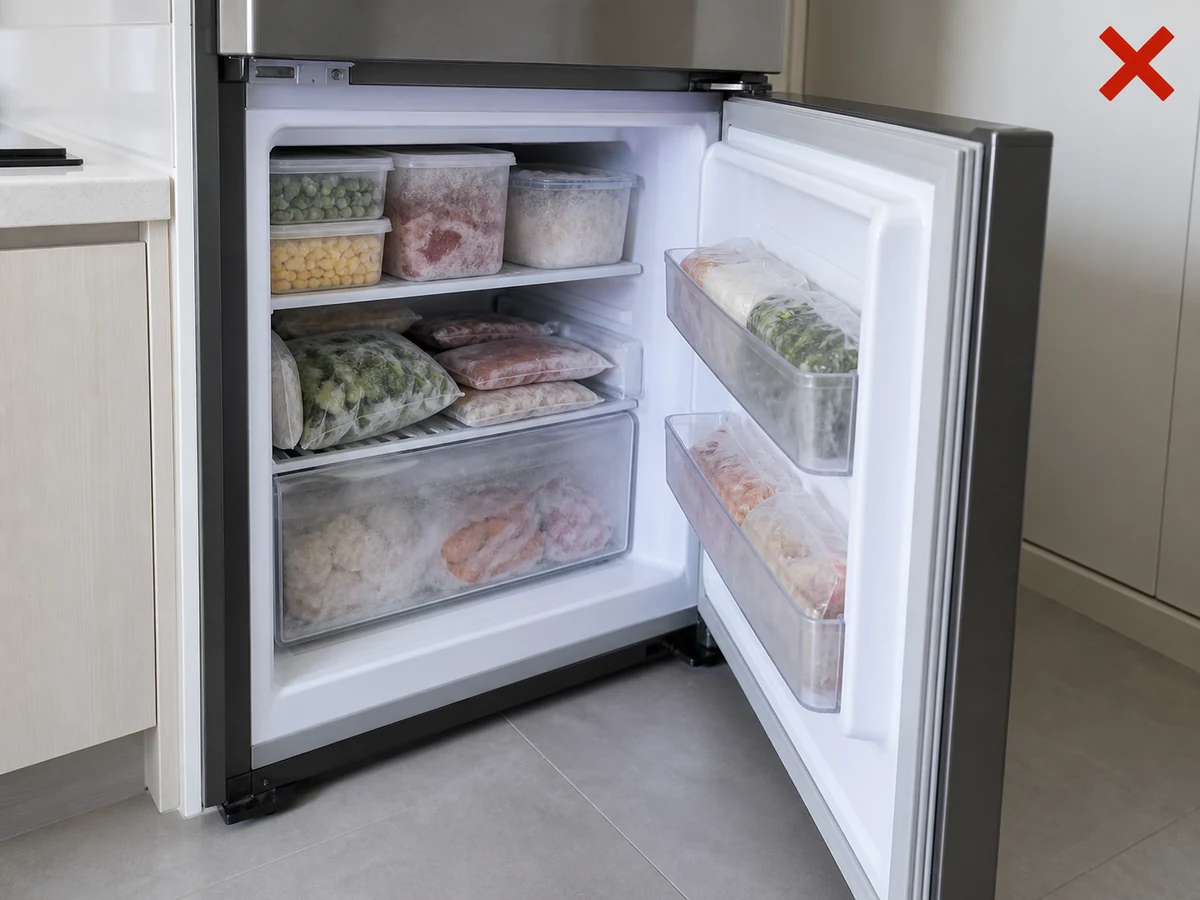 Keeping the door open — Prepare bins first and organise in short batches.