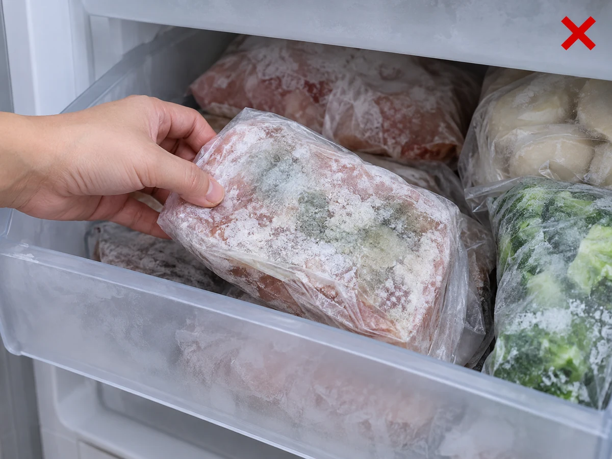 Ignoring damaged packs — Separate leaking or damaged packs and report under the household rule.