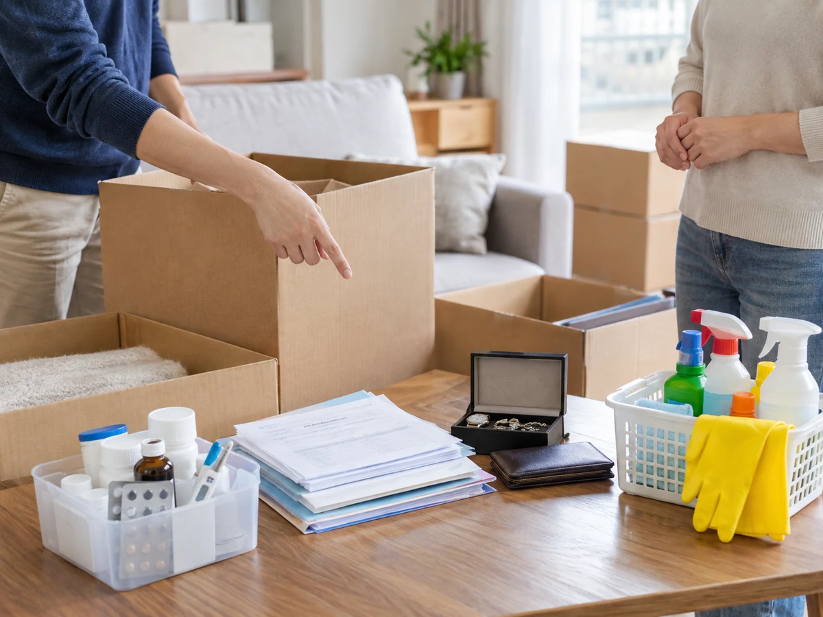 Mag-impake at Mag-label ng Moving Box ayon sa Kuwarto at Karupukan: Kumpirmahin ang maaaring i-box