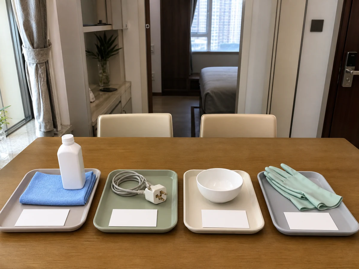 如何安排每週家庭清潔?: 確認工具、產品及安全