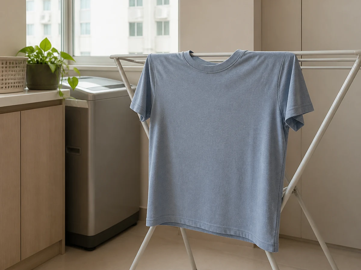 Safe dry completed Hong Kong home scene for pre-treat clothing stains