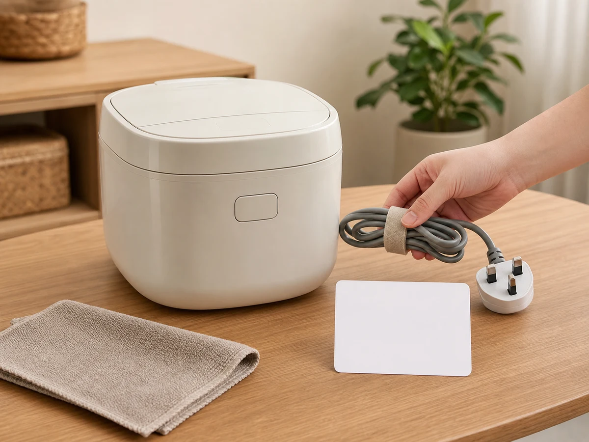 How to Prepare Small Electrical Appliances for Recycling — clean, dry and safely restored result