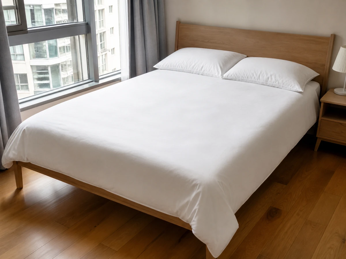 How to Put On a Duvet Cover Properly: Align all corners and close