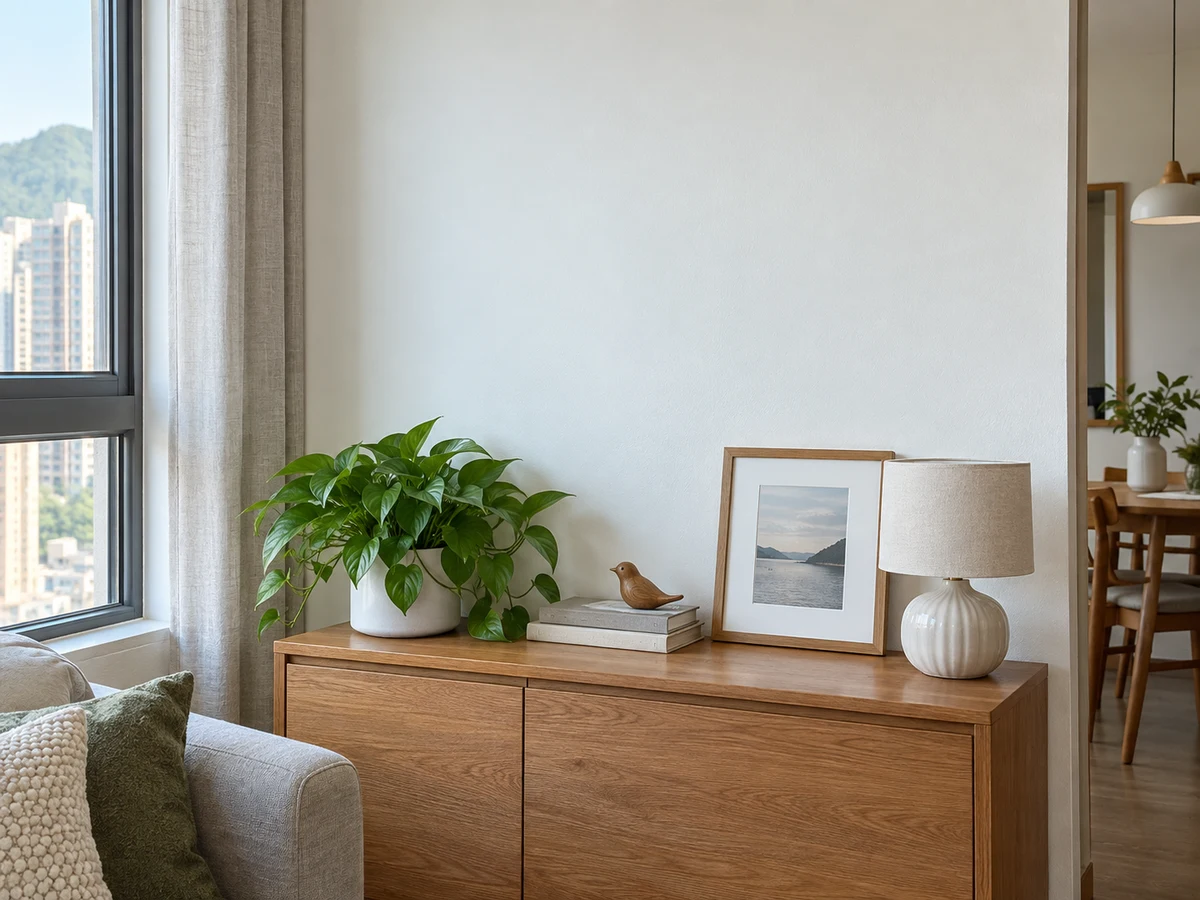 How to Spot-clean Washable Painted Walls — Items safely arranged after cleaning with no visible soil left on the surfaces