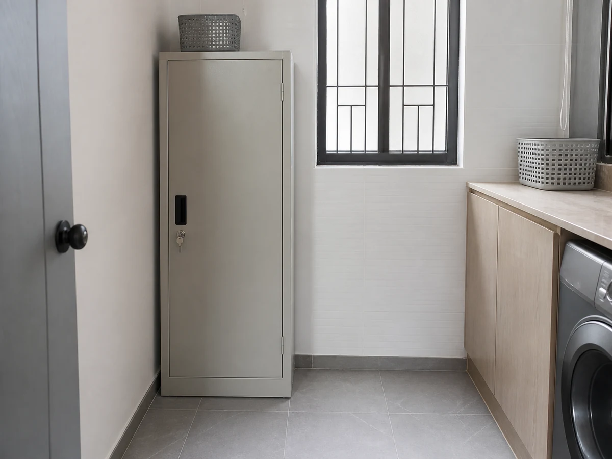 How to Store Cleaning Products Safely: Separate completely from food and medicine
