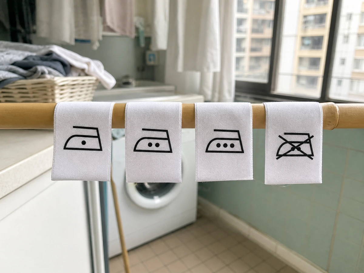 如何看懂衣物洗滌標籤？: 理解熨斗