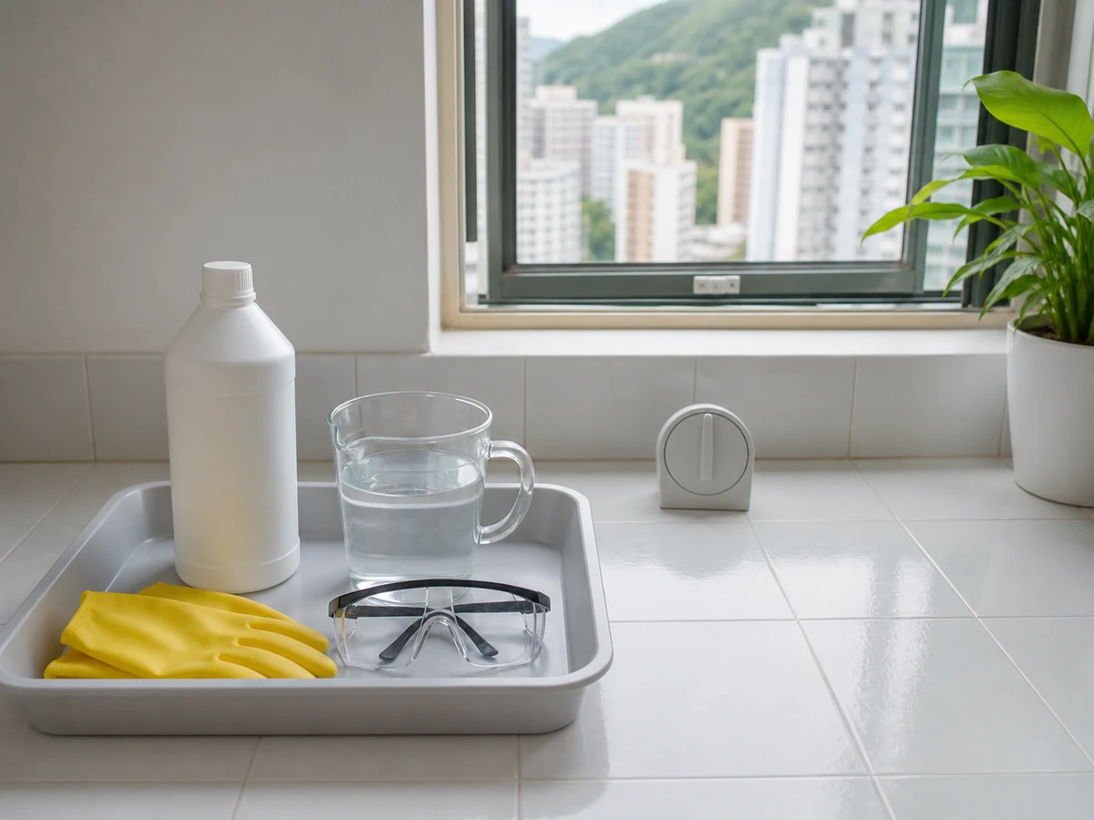如何安全使用漂白水?: 單獨使用並遵守接觸時間